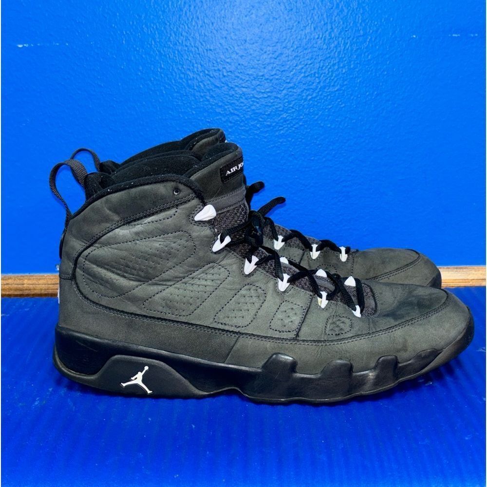 Size 15- Men’s Nike Air Jordan 9 Retro Anthracite 2015